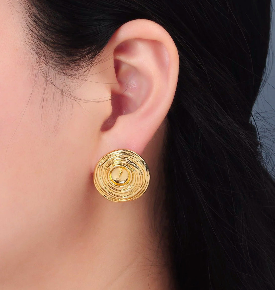 Circular Needle Earrings