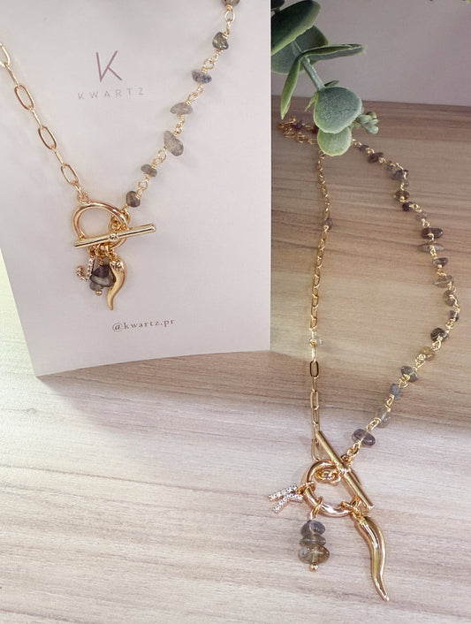 Labradorite Stone Necklace