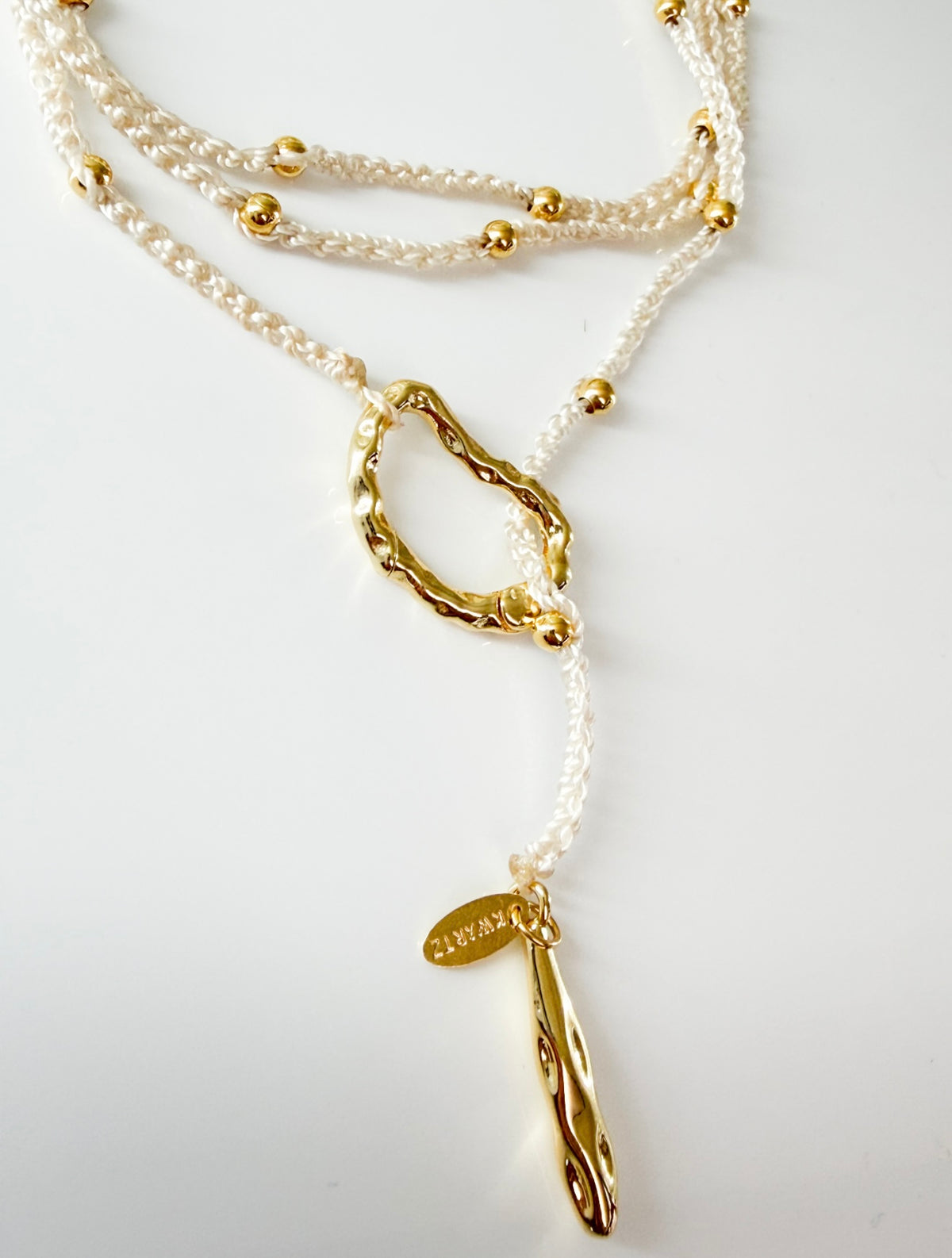 Crochet Lariat Necklace
