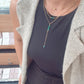 Green Agate Simple Necklace