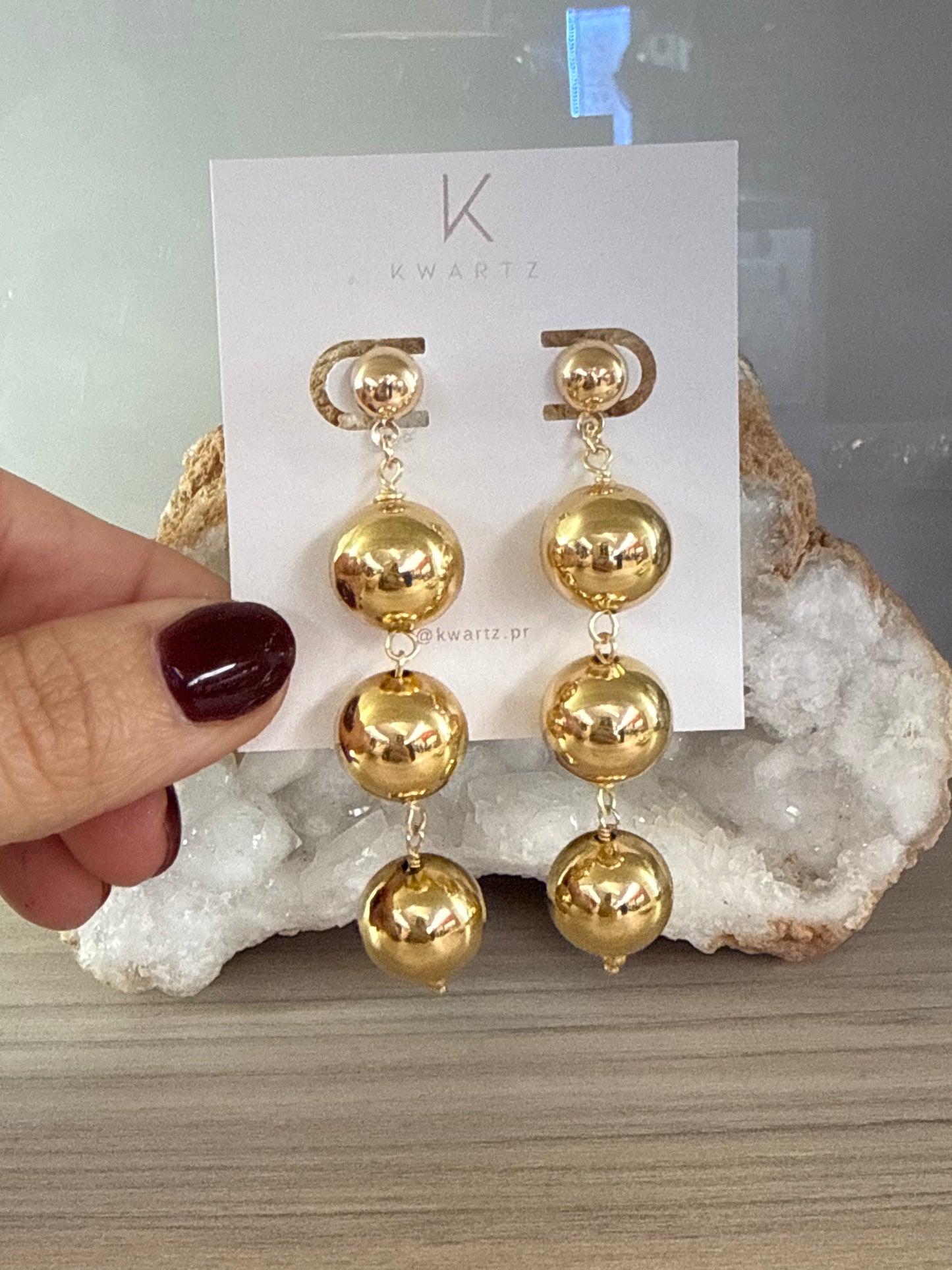 Zaria Ball Earrings