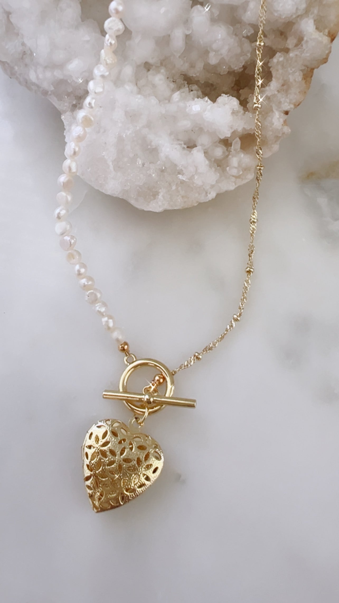 Open Heart Necklace