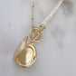 Oval Photo Necklace