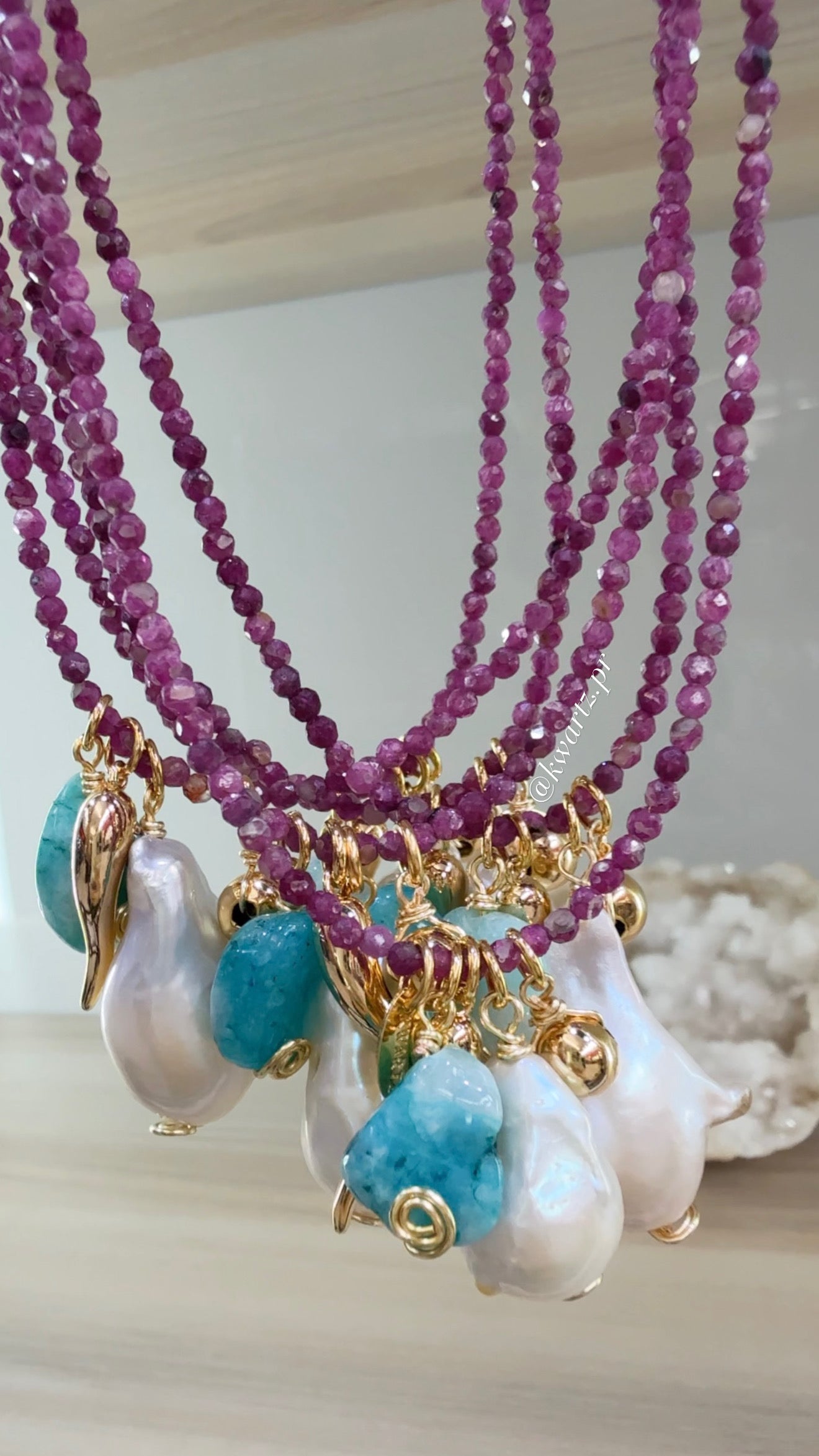Kai Rubí Necklace