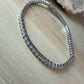 Tenis Bracelet Rodium 8.5”