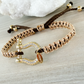 Alma Zirconia Bracelet (Brown)