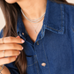 Tennis Lux Necklace 2mm (129)